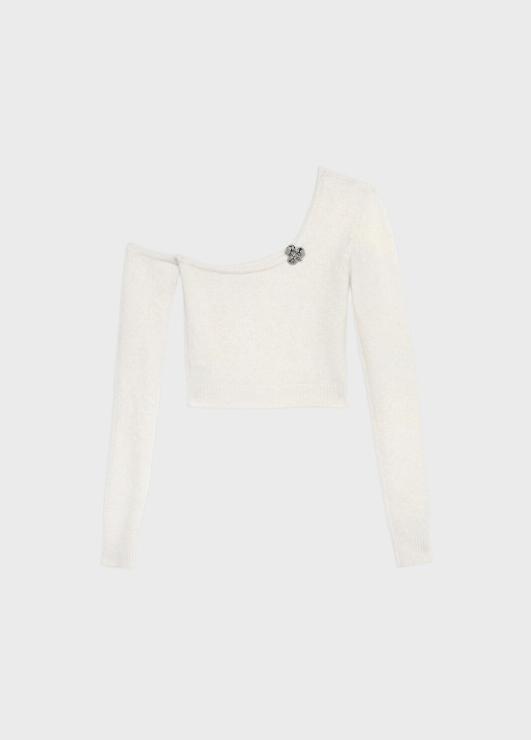Einseitiges oberteil mit metallblume  Blumarine - large image number 4
