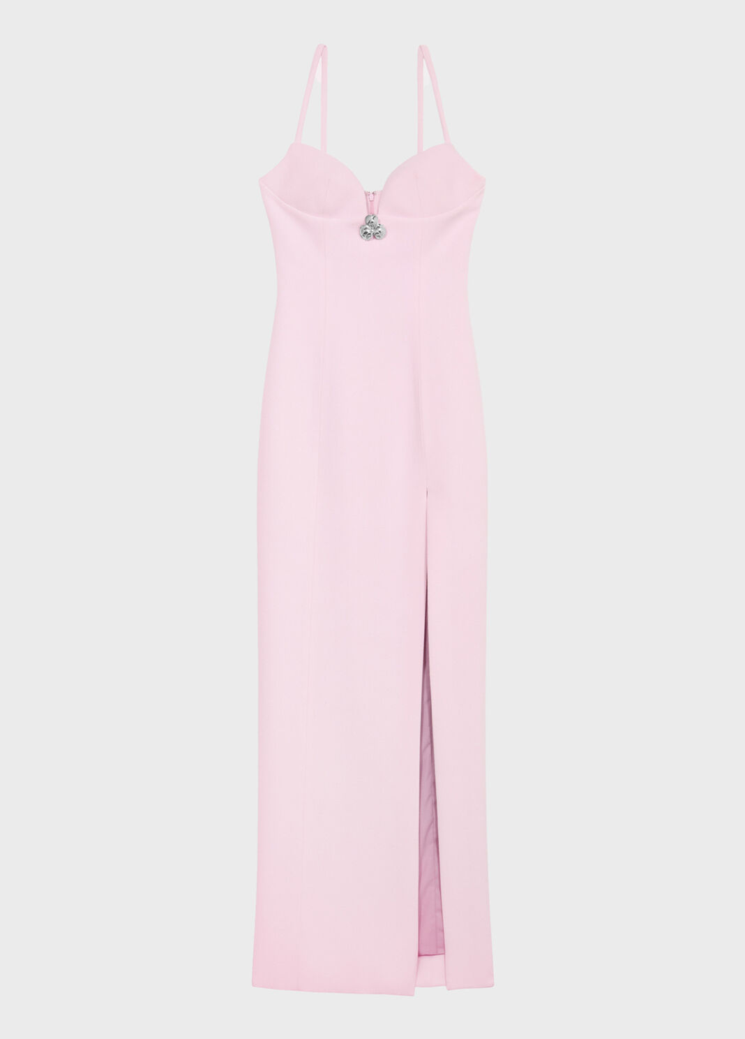 Long crepe dress with slit  Blumarine - large image number 4