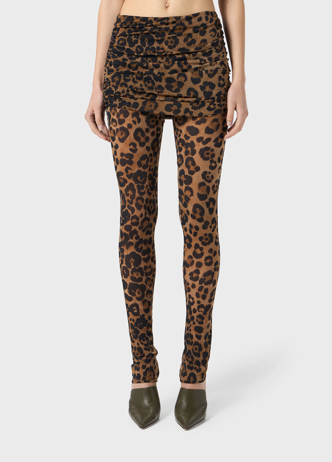 Jersey leggings with flounce  Blumarine - large image number 0