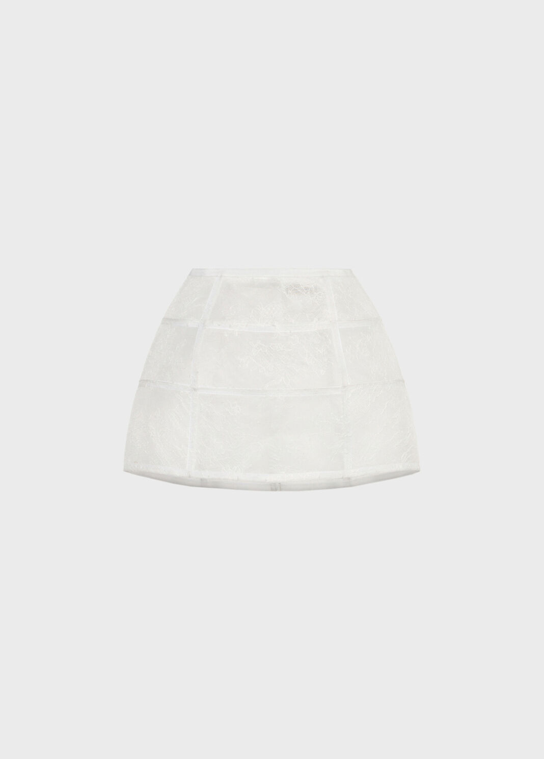 Cinch waist skirt in crinoline and lace  Blumarine - large image number 4