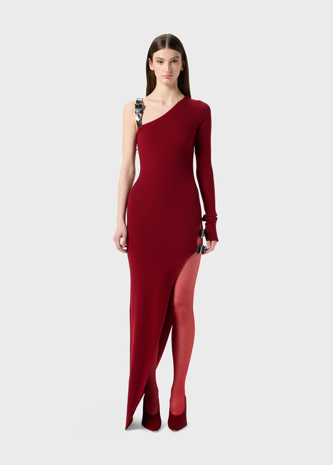 Robe asym&eacute;trique &agrave; brides  Blumarine - large image number 0