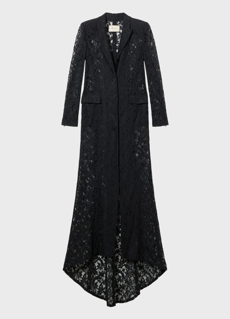 Coat dress in r&eacute;brod&eacute; lace  Blumarine - medium