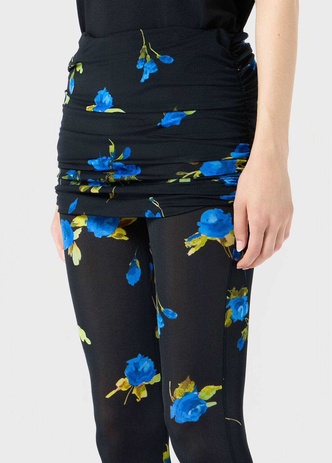 Jersey leggings with flounce  Blumarine - large image number 2