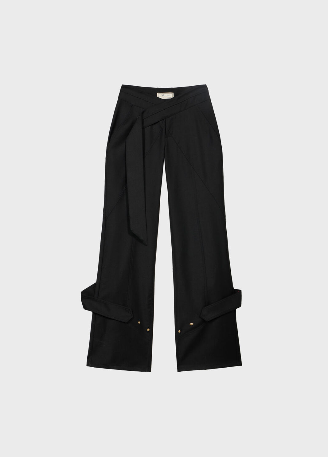Pantalones de pernera ancha con detalles cargo  Blumarine - large image number 4