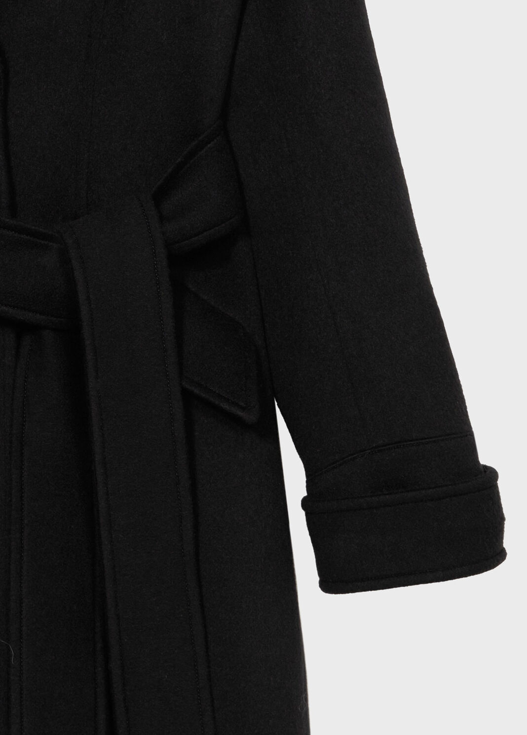 Full-length fabric coat with belt  Blumarine - large image number 6