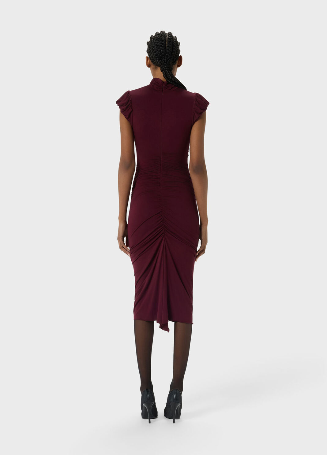 Jersey dress with draping  Blumarine - large image number 1