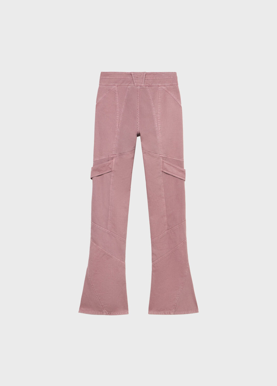 Pantal&oacute;n cargo con faj&iacute;n y aplicaciones  Blumarine - large image number 5