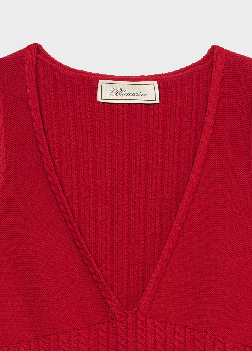 Knit top with flounce  Blumarine - large image number 6
