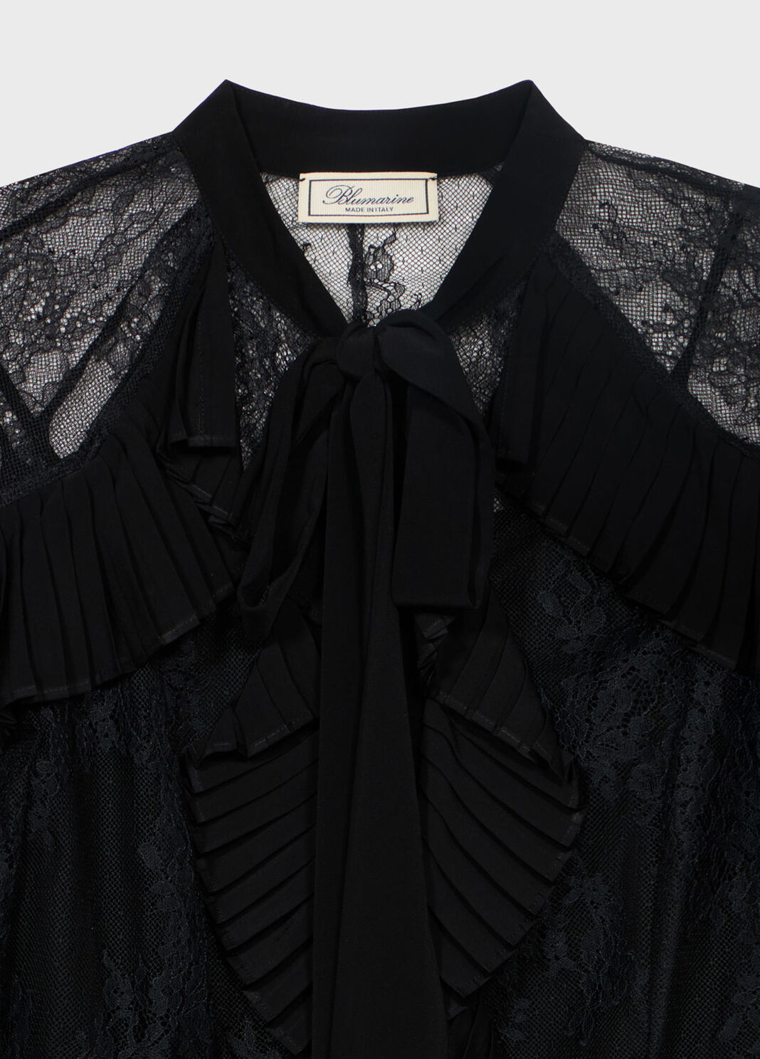 Lace shirt with pleated flounce  Blumarine - large image number 6