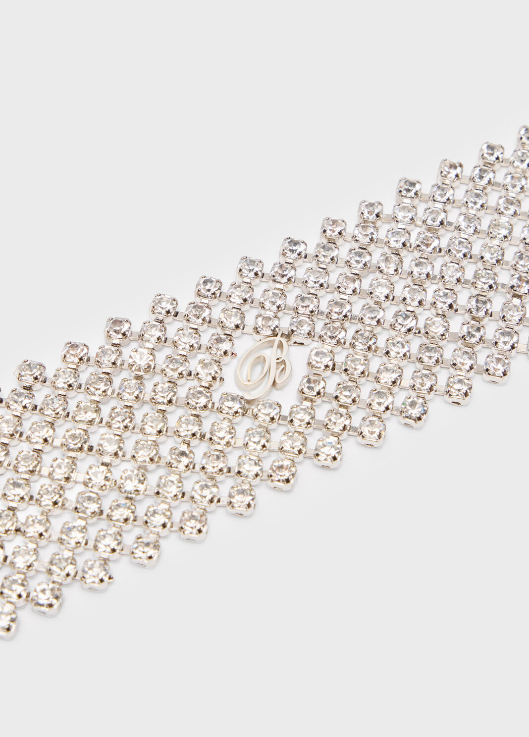 Metal choker with stones and monogram  Blumarine - large image number 3