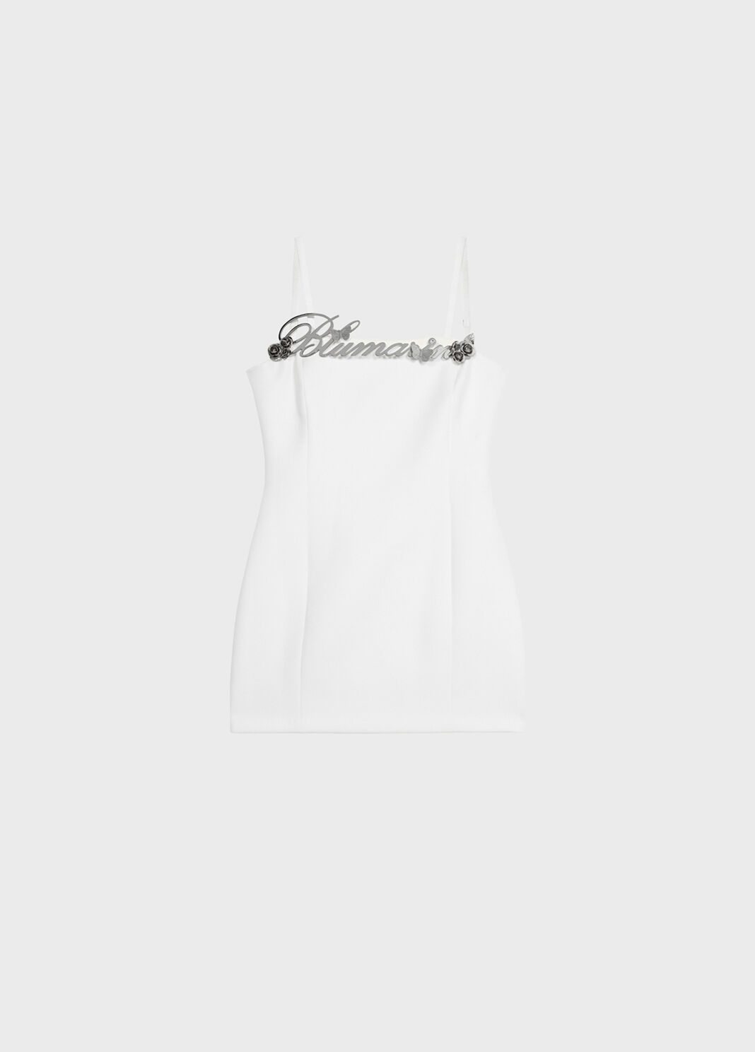 Mini dress with metal logo  Blumarine - large image number 4