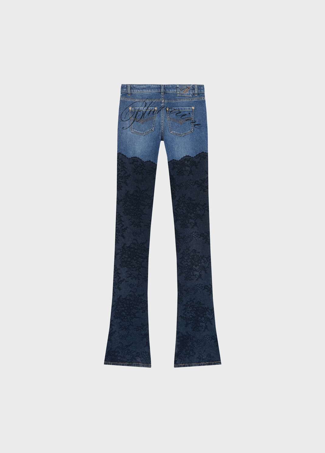 Jeans with trompe-l'&oelig;il print  Blumarine - large image number 5