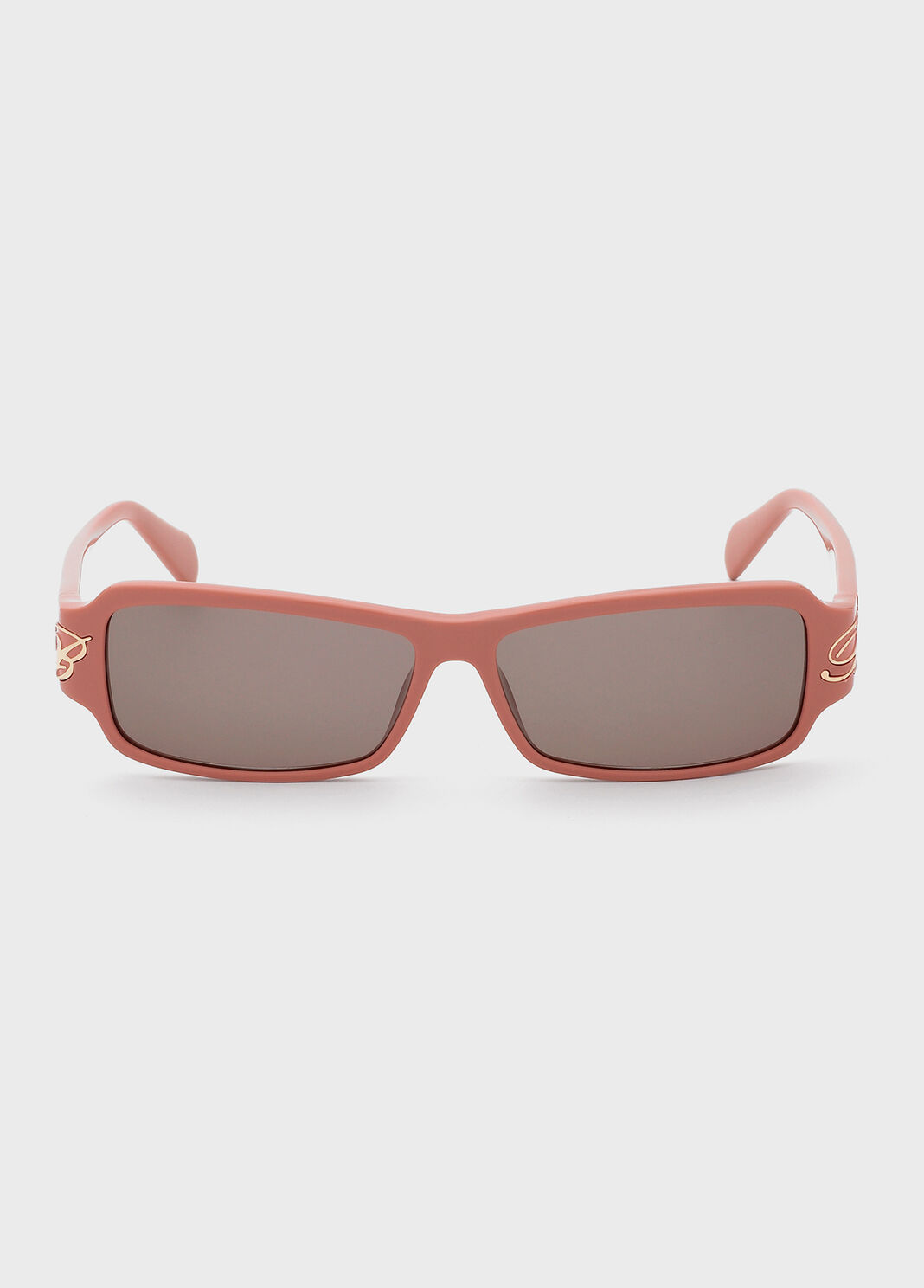 Lunettes de soleil en ac&eacute;tate &agrave; forme rectangulaire  Blumarine - large image number 0