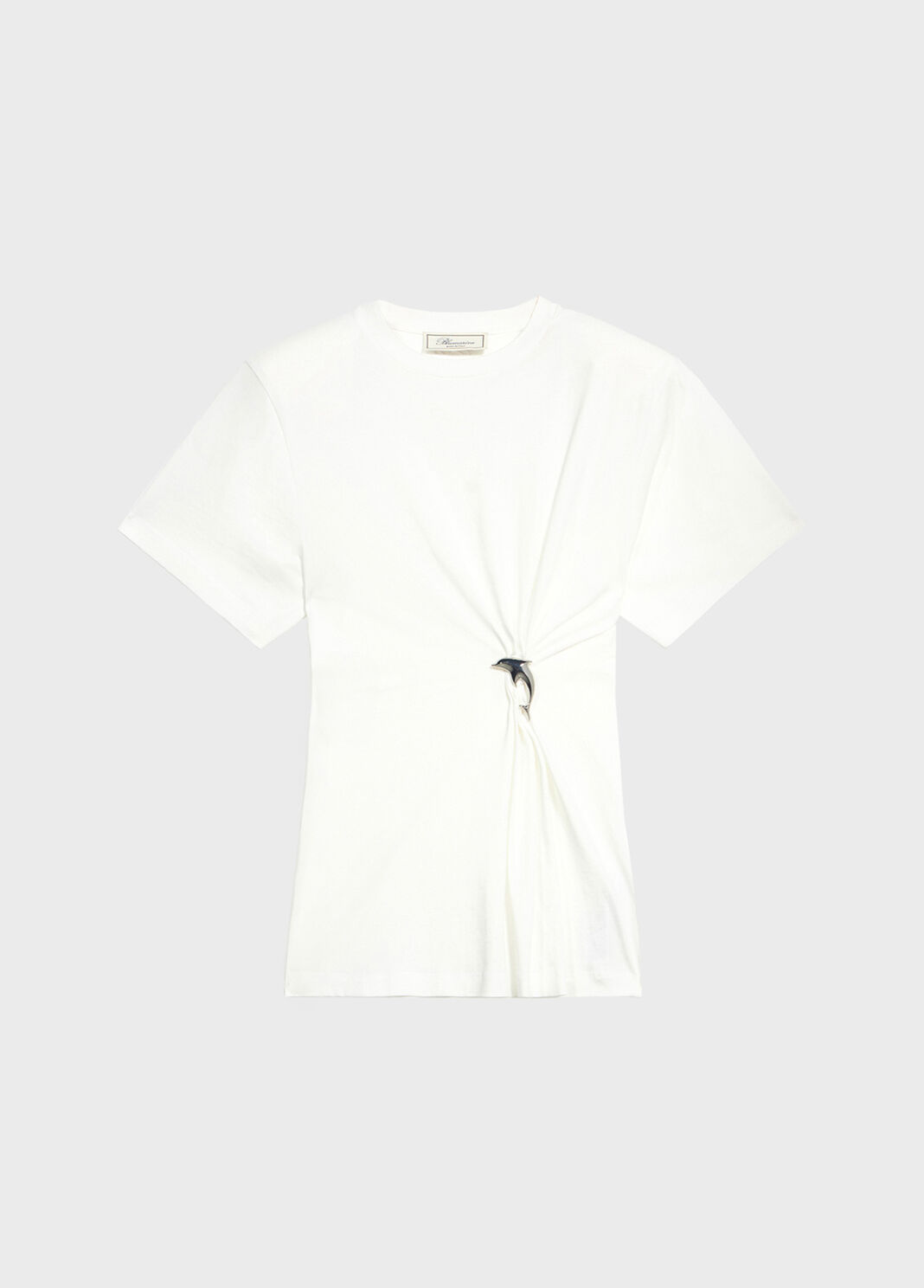 Jersey T-shirt with gathering  Blumarine - large image number 4