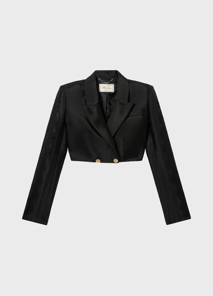 Veste courte crois&eacute;e en dentelle  Blumarine - medium