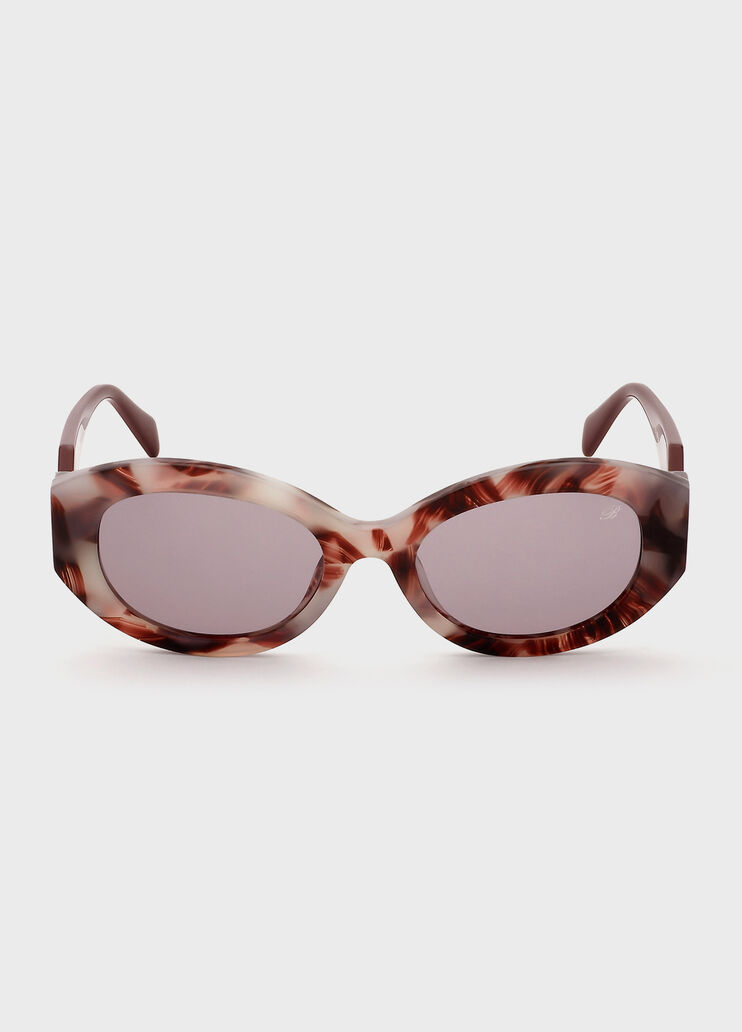 Acetate sunglasses with oval front  Blumarine - medium