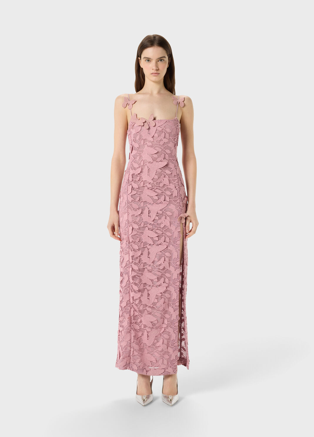 Langes Kleid aus Makramee-Spitze  Blumarine - large image number 0