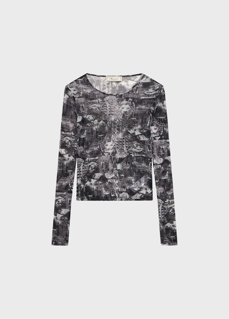 Printed jersey T-shirt  Blumarine - medium