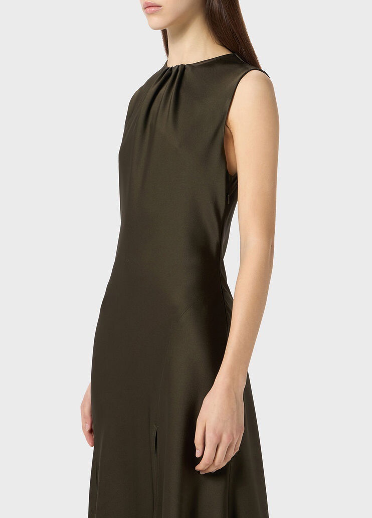 Abito midi in raso con spacchi  Blumarine - large image number 2