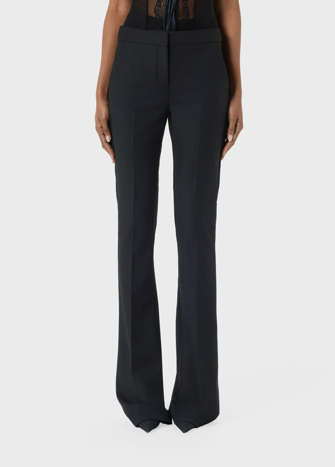 Pantaloni slim con fondo puddle  Blumarine - large image number 0