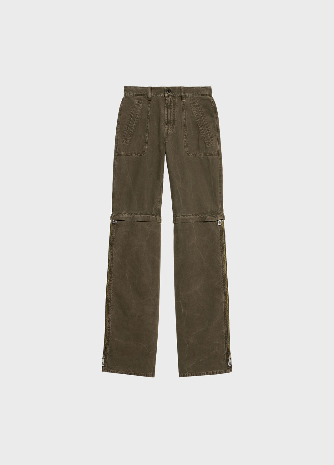 Straight leg canvas pants with zip  Blumarine - large image number 4