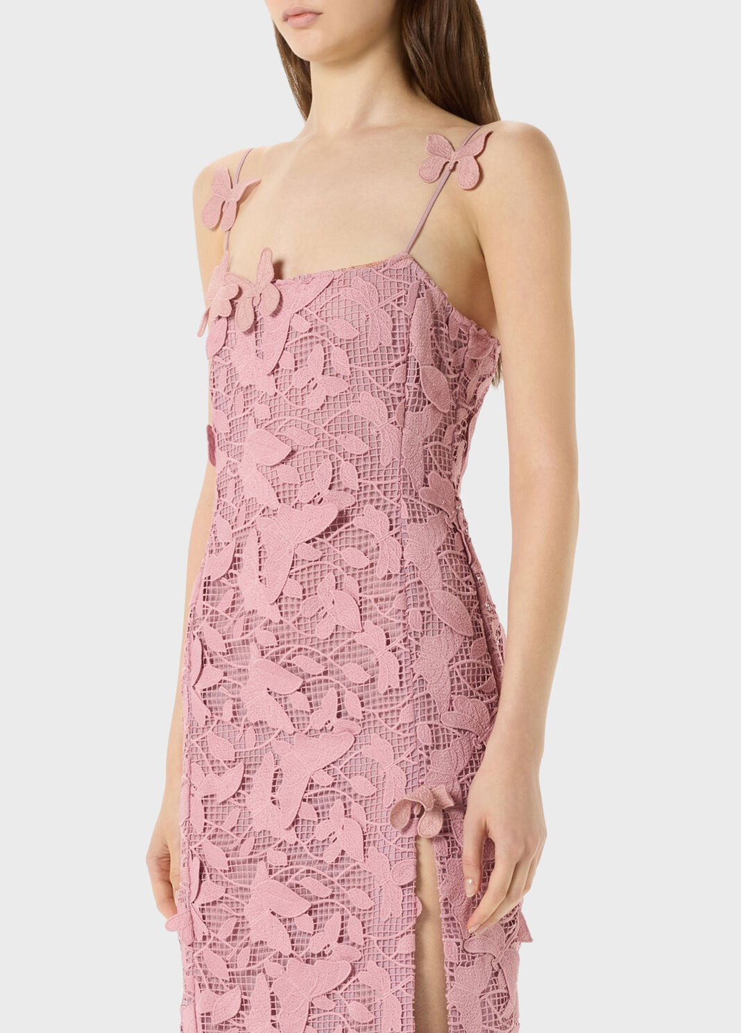 Langes Kleid aus Makramee-Spitze  Blumarine - large image number 2