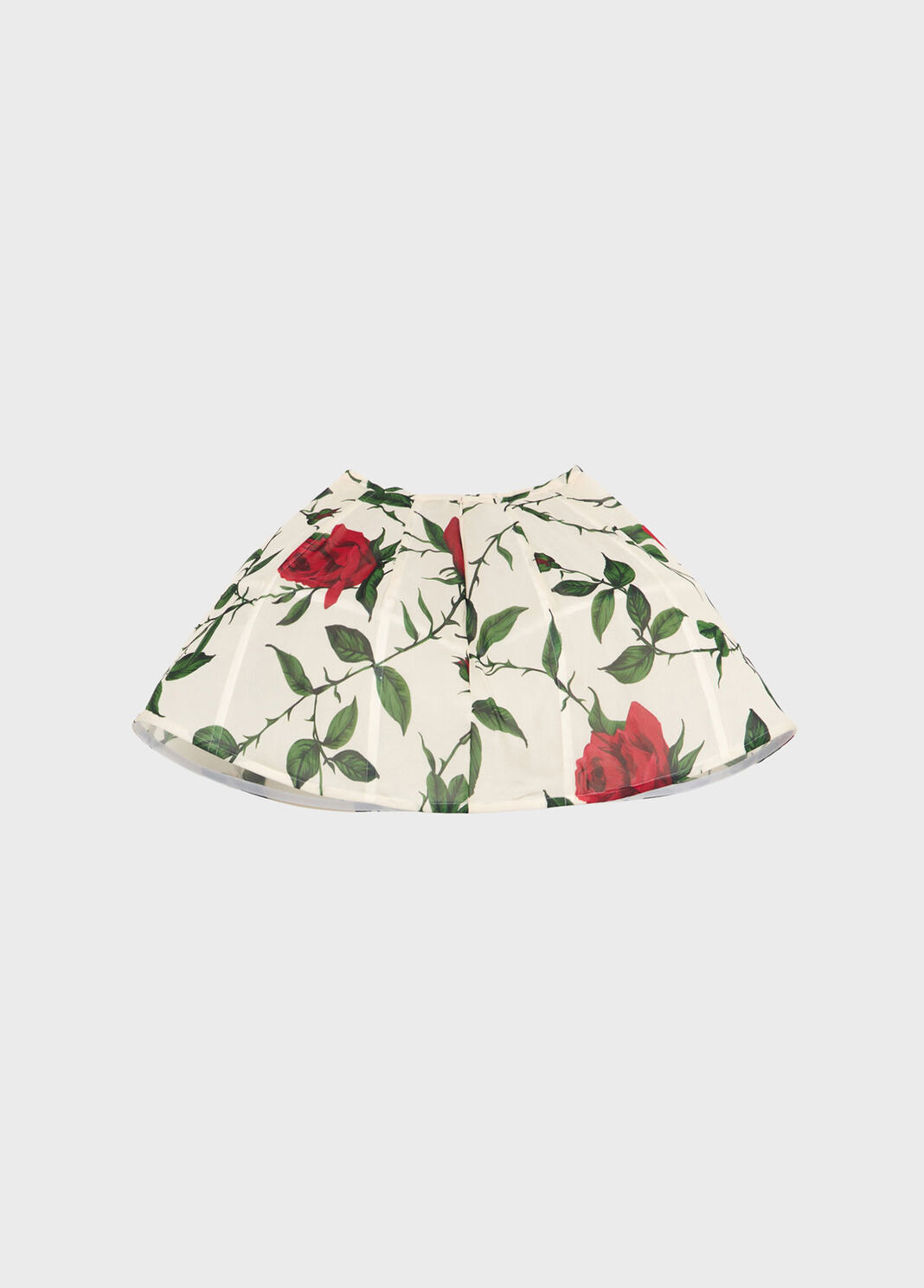 Short printed skirt with bejewelled buttons  Blumarine - large image number 5