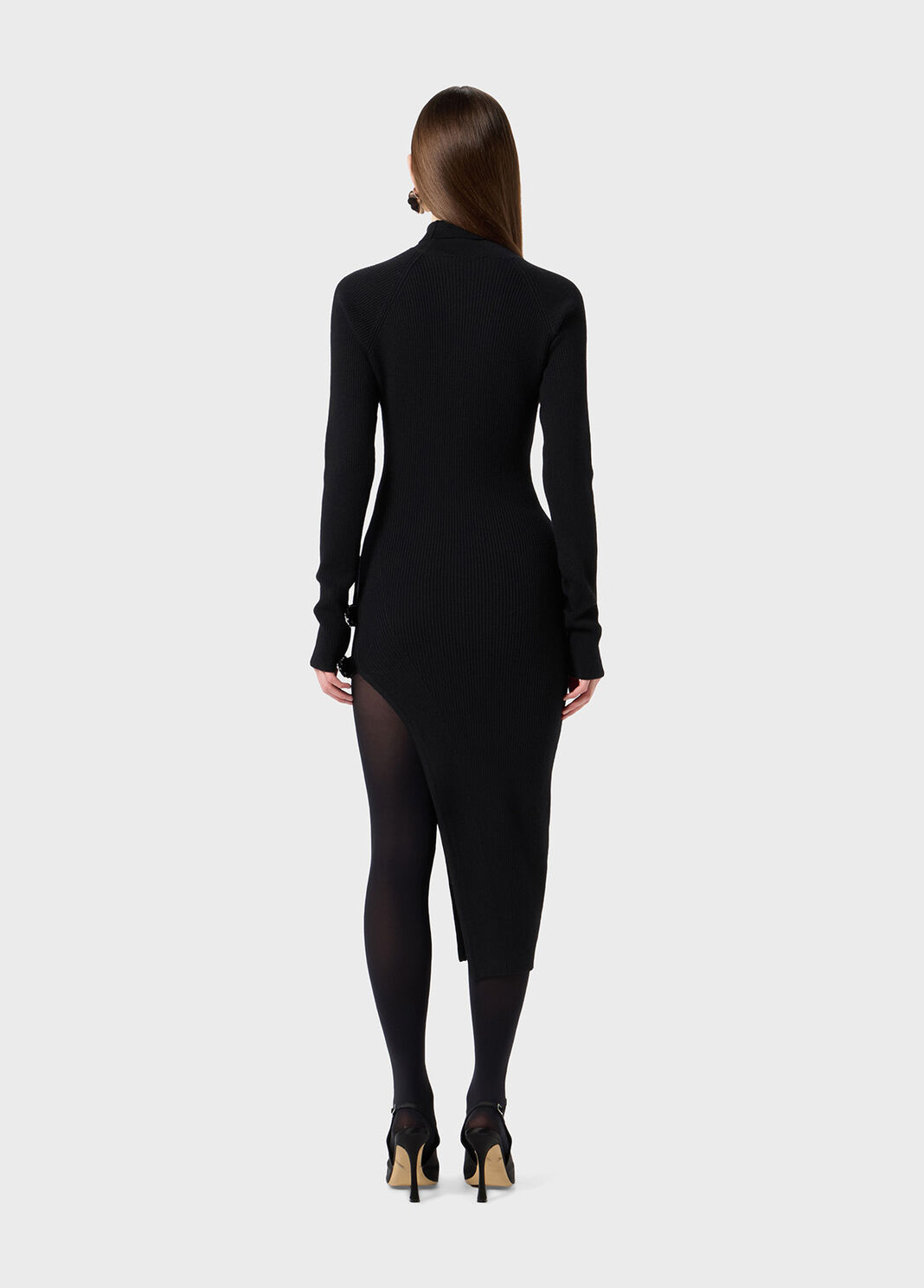 Midi knit dress with buckles  Blumarine - large image number 1