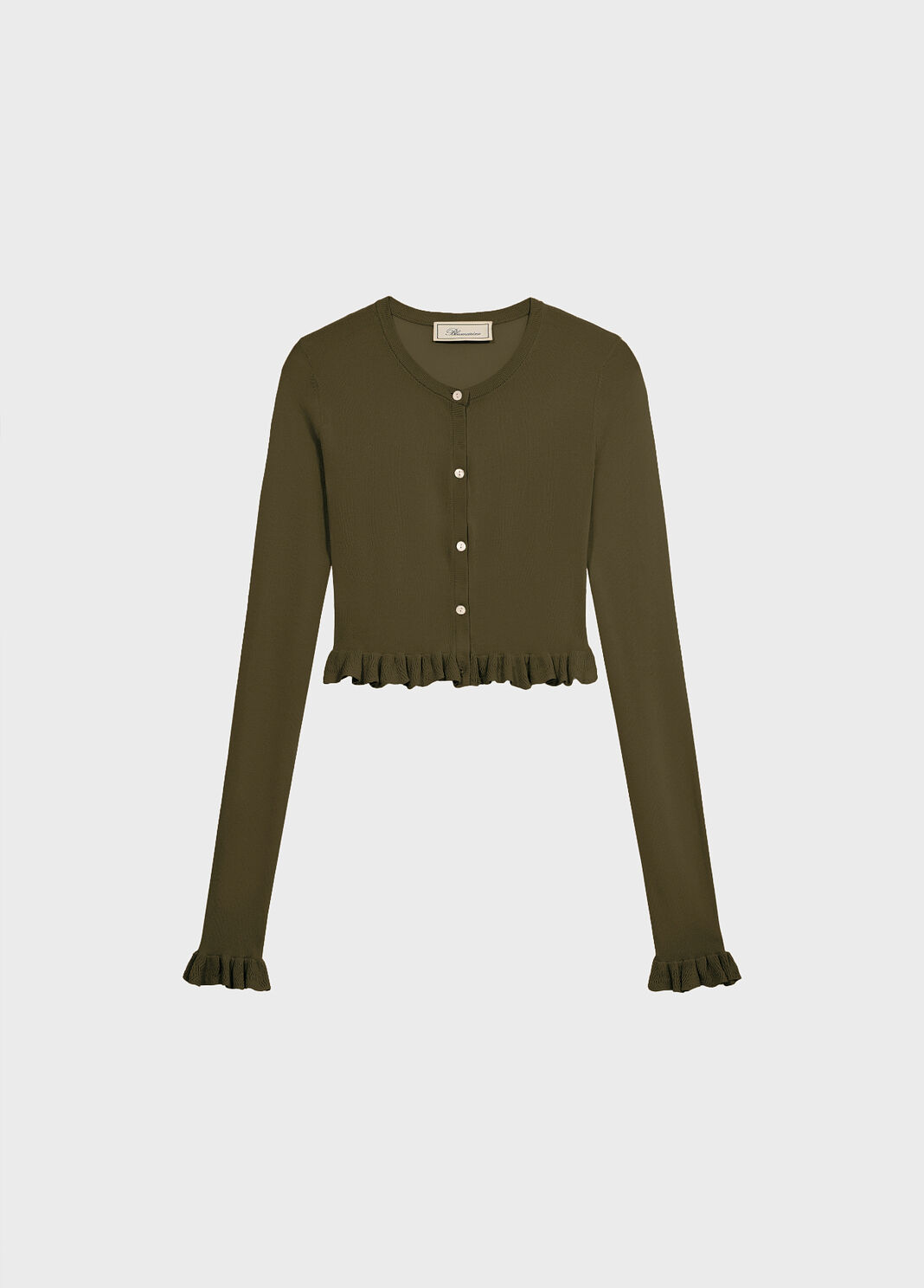 Cardigan court avec volants  Blumarine - large image number 4