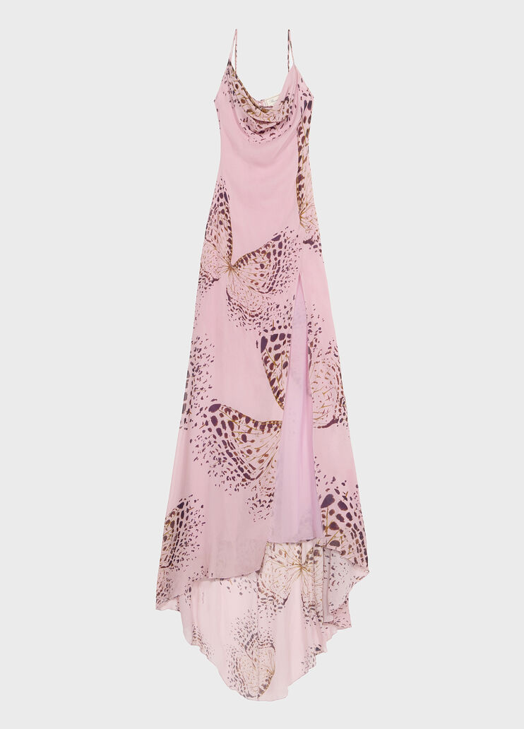 Printed Georgette Slip Dress  Blumarine - medium