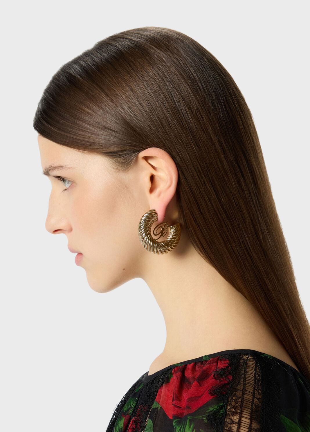 B monogram earrings  Blumarine - large image number 3