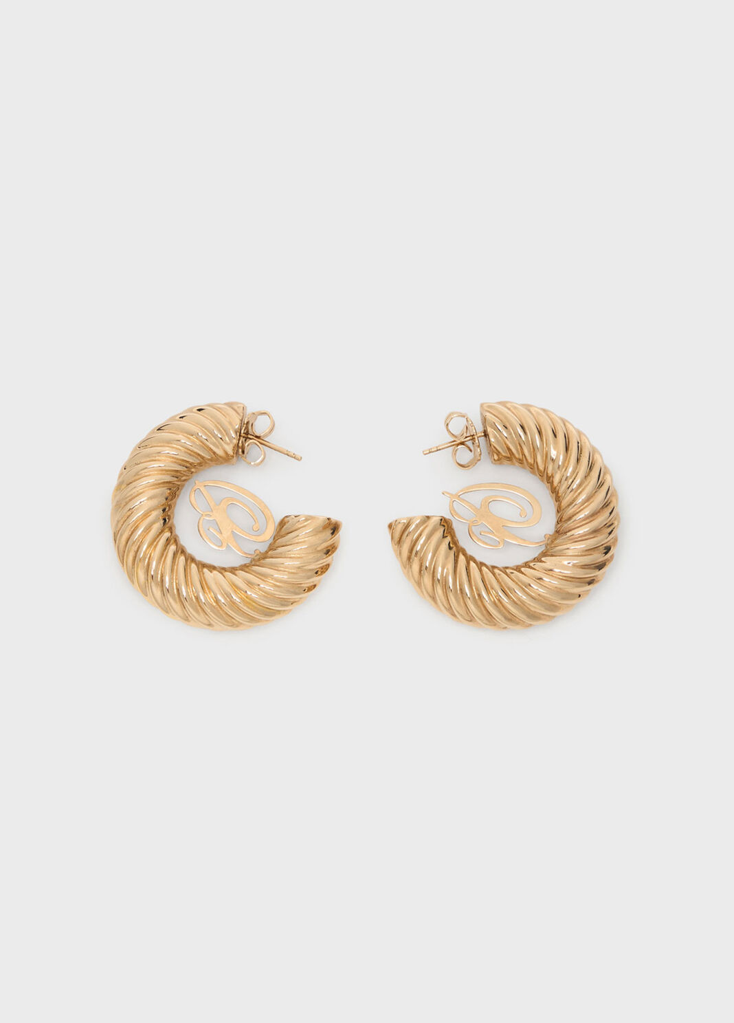 B monogram earrings  Blumarine - large image number 1
