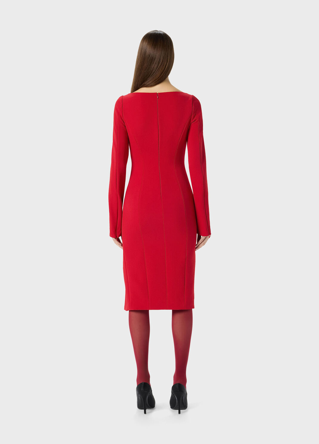 Cady dress with embroidered and slit  Blumarine - large image number 1