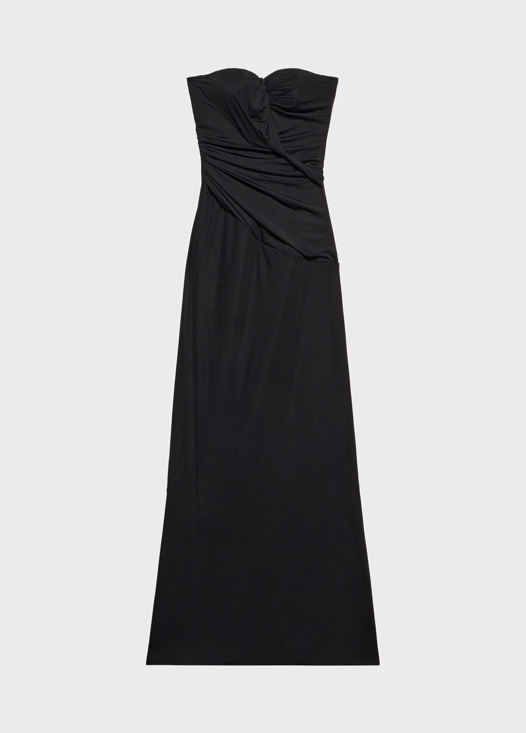 Long jersey dress with shaped and gathered bodice  Blumarine - large image number 4