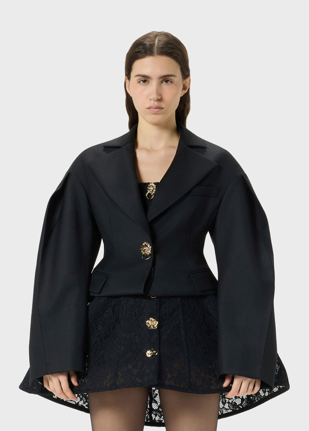Blazer with balloon sleeves  Blumarine - large image number 0