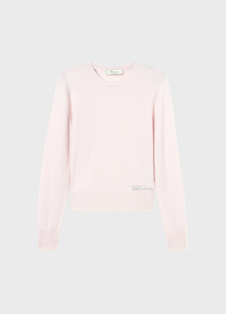 Cashmere jumper with rhinestone embroidery  Blumarine - medium