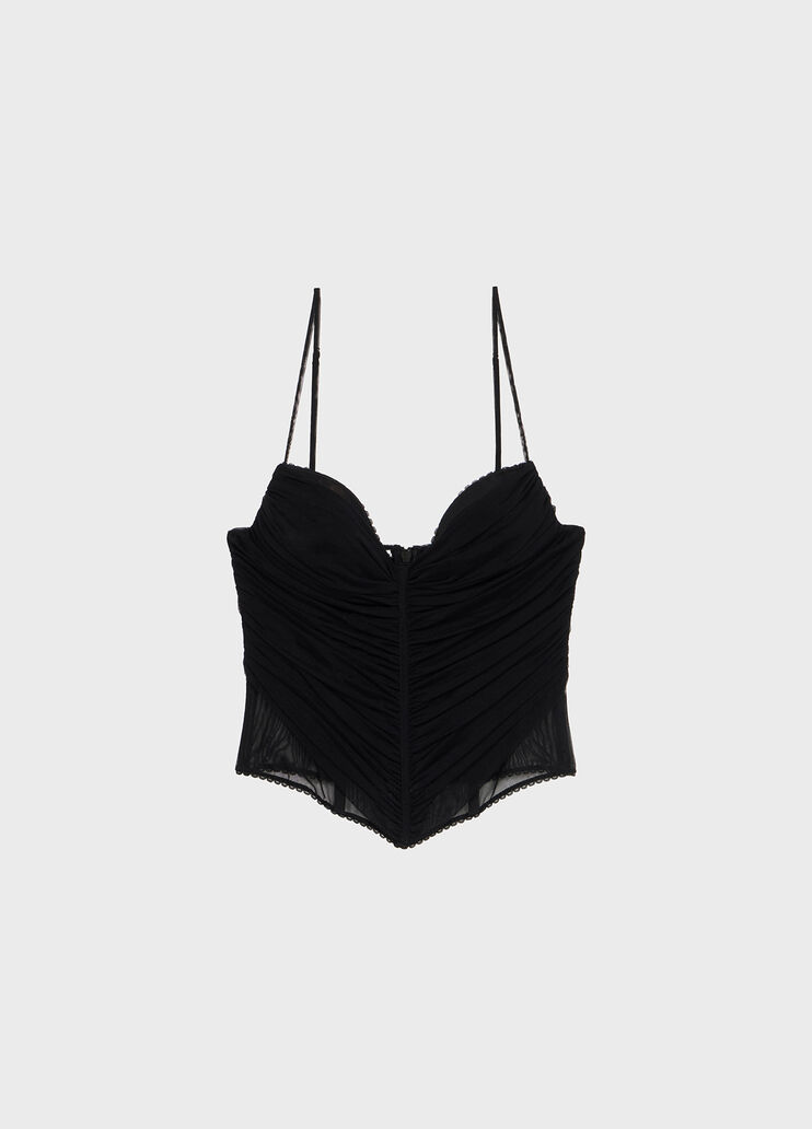 Top satin and tulle bustier  Blumarine - medium