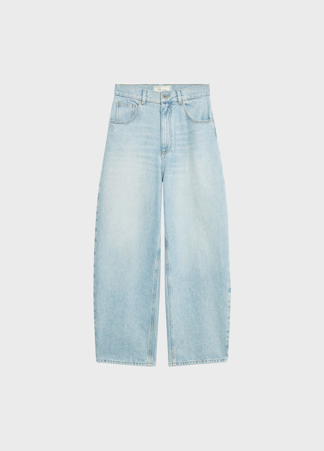 Baggy stonewashed denim jeans  Blumarine - large image number 4