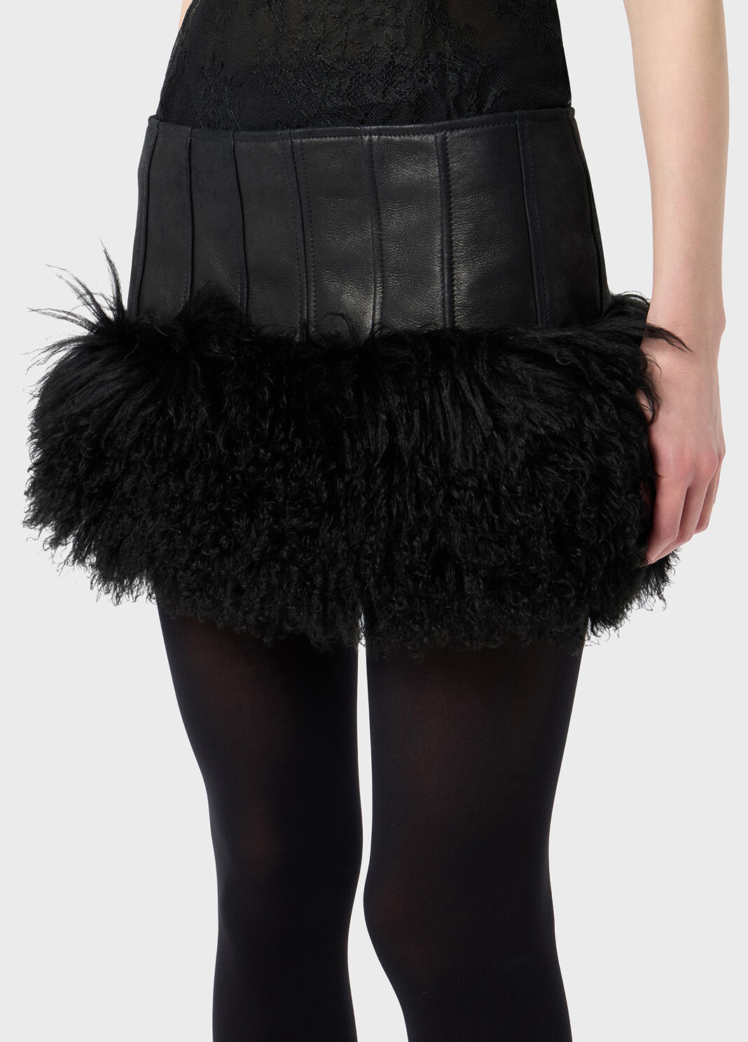 Shearling skirt  Blumarine - large image number 2