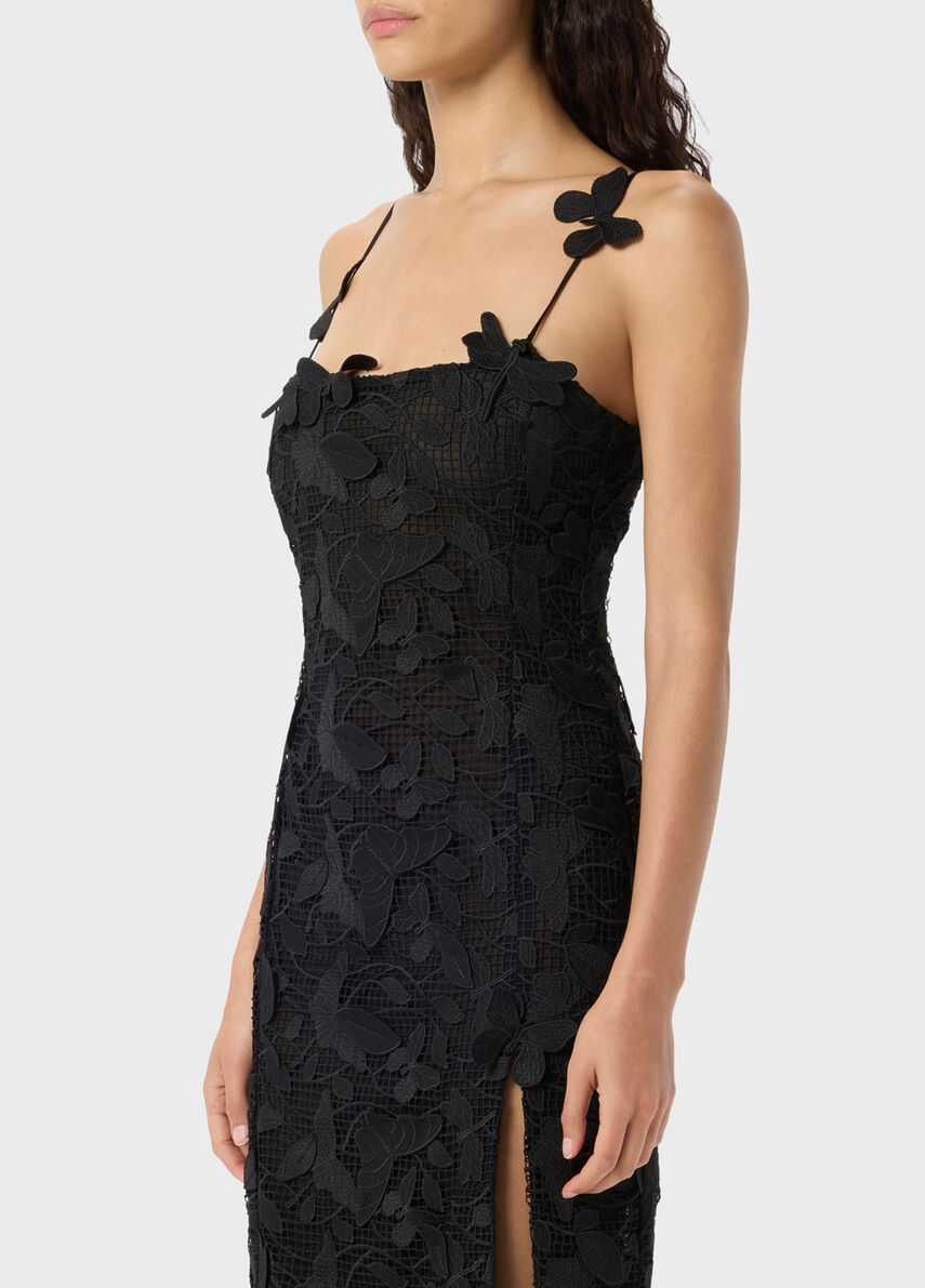 chinese dress ladies BLUMARINE Heart Satin Dress