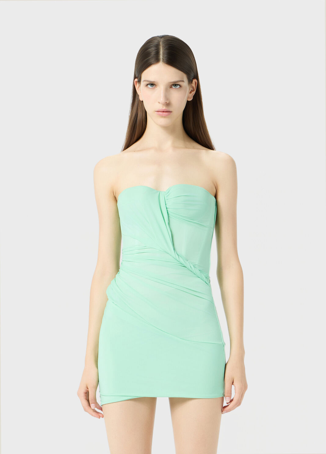 Robe bustier en jersey avec torchon  Blumarine - large image number 0