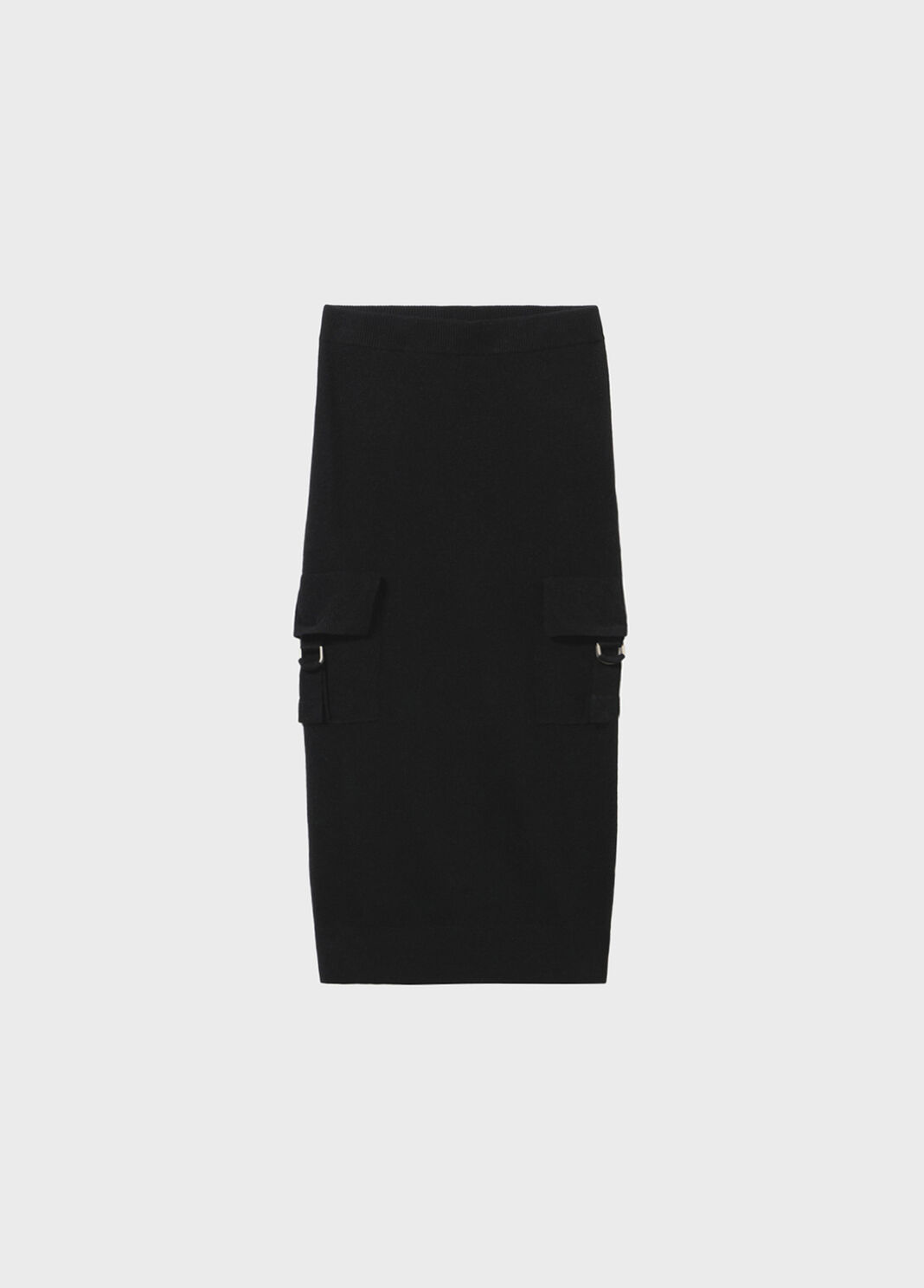 Gestrickter midi-rock mit cargotaschen  Blumarine - large image number 4