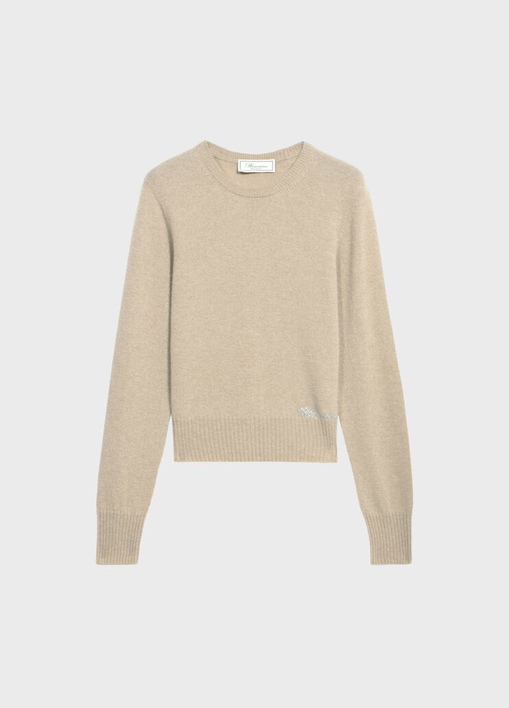 Cashmere jumper with rhinestone embroidery  Blumarine - medium