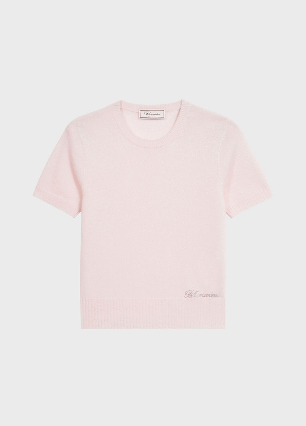 Short-sleeved cashmere jumper  Blumarine - large image number 4