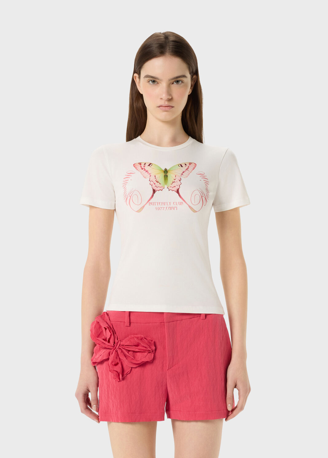 Printed Jersey T-shirt  Blumarine - large image number 0