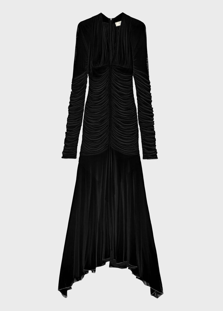 Abito midi in jersey con arriccio  Blumarine - medium Abito midi in jersey con arriccio  Blumarine - medium