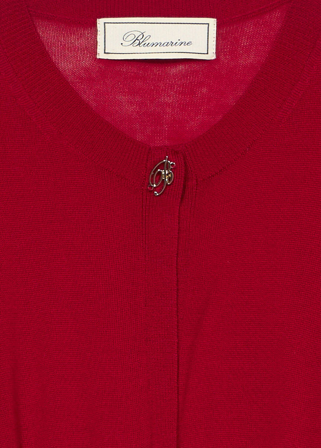 C&aacute;rdigan de lana con manga abullonada  Blumarine - large image number 6