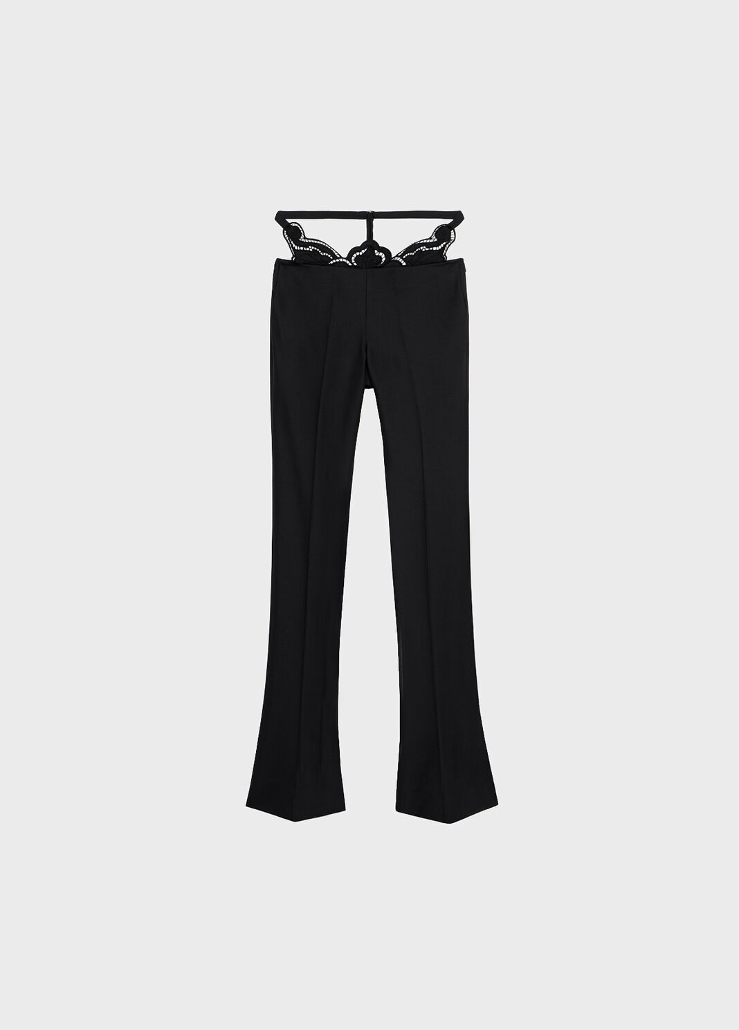 Slim-fit trousers in compact fabric  Blumarine - large image number 4