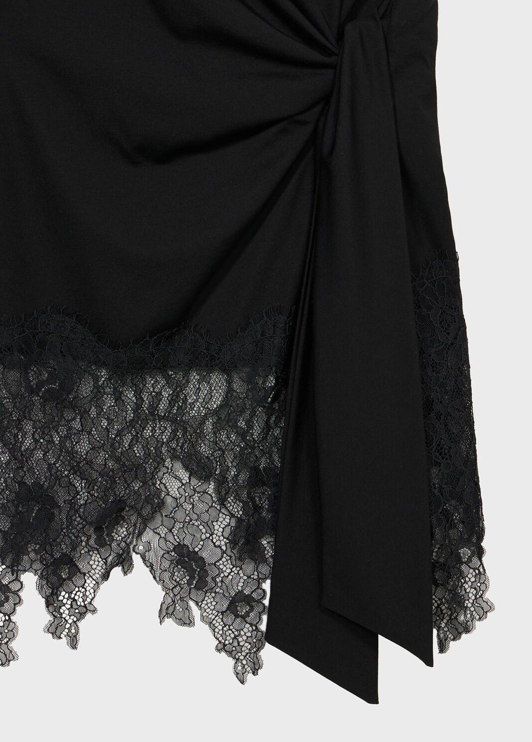 Jersey tunic with lace ruffles  Blumarine - large image number 6