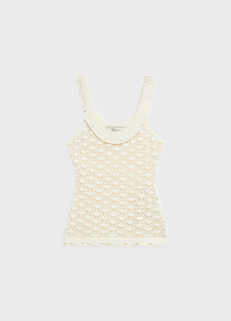 Cotton knit top  Blumarine - medium